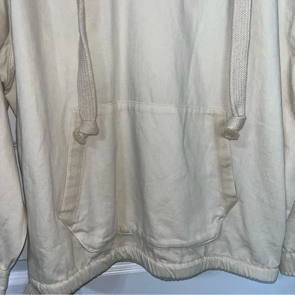 American Eagle Outfitters Womens Denim Long Sleeve Hoodie Large New - Picture 4 of 9